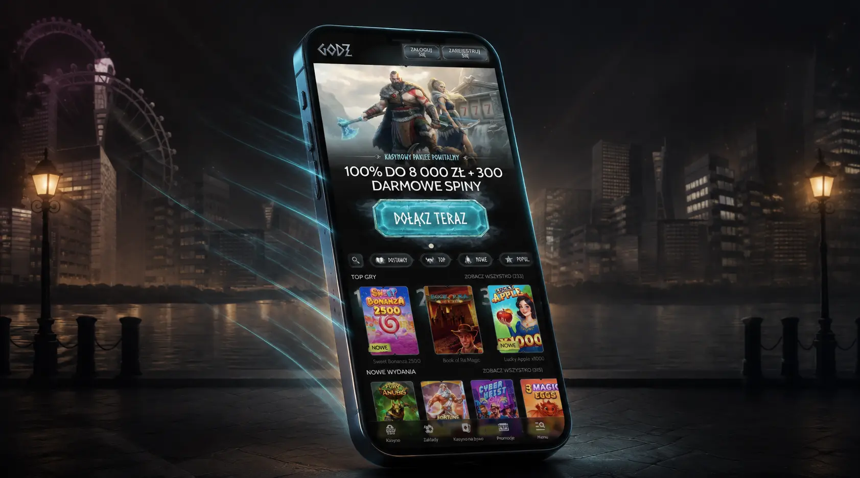 Gra mobilna w Godz Casino Gra mobilna w Godz Casino