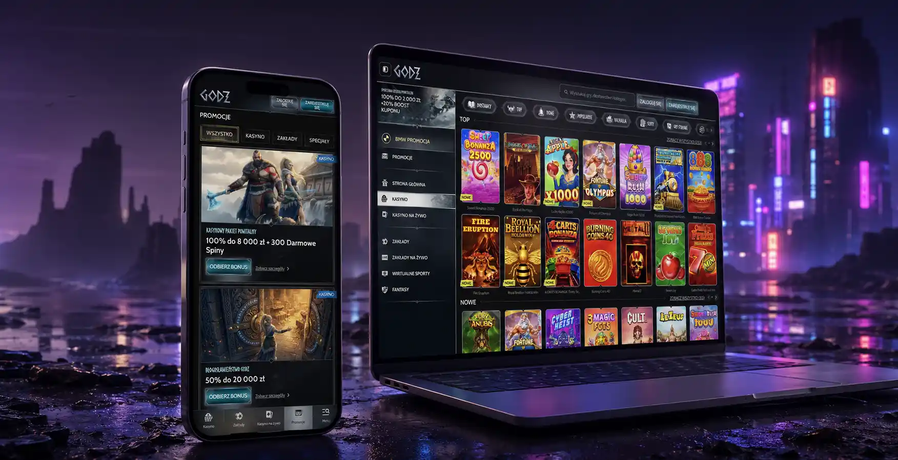 Gry dostępne w Godz Casino Gry dostępne w Godz Casino
